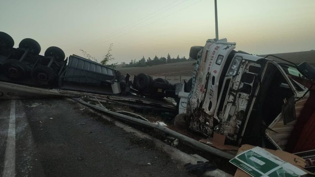 A serious traffic accident on the highway between Skhirat and Nouveau Salé (photos)