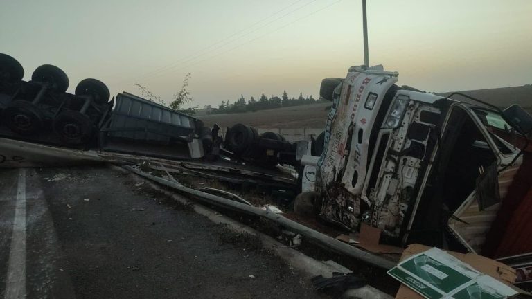 A serious traffic accident on the highway between Skhirat and Nouveau Salé (photos)