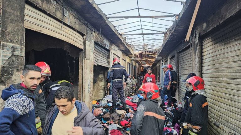 Al-Joutia fire in Nador requires urgent solutions to save traders' livelihoods