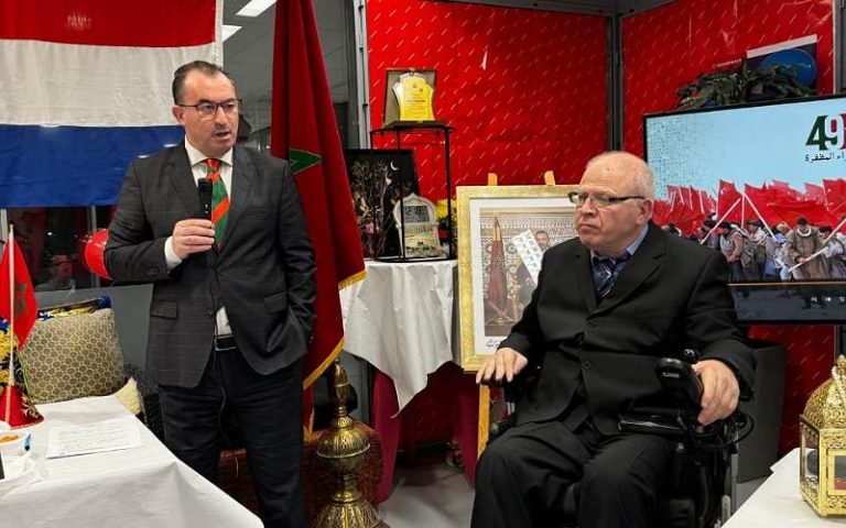 Amsterdam.. The Moroccan community celebrates the anniversary of the Green March and commits to pleading its cause “Video”
