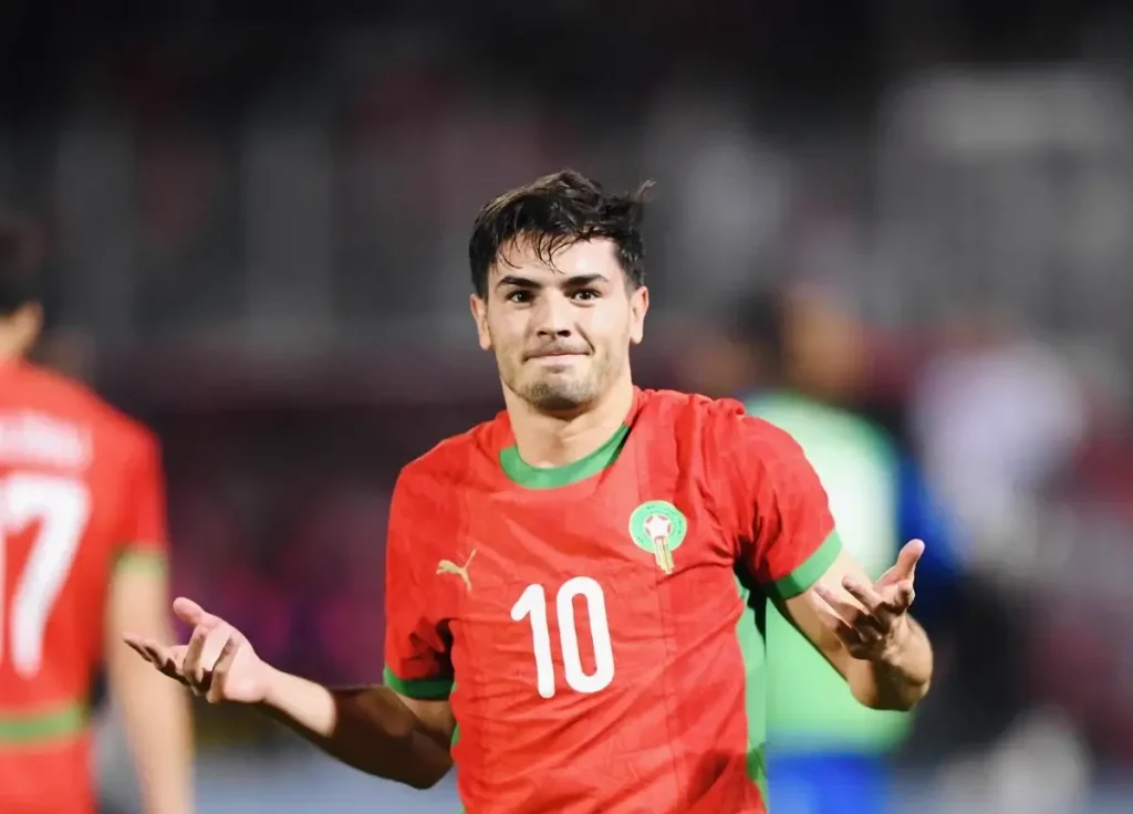 An interesting comment from Brahim Diaz on his first “treble” with the Moroccan national team
