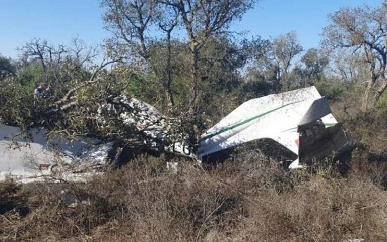 Benslimane: A military plane with two officers on board crashed