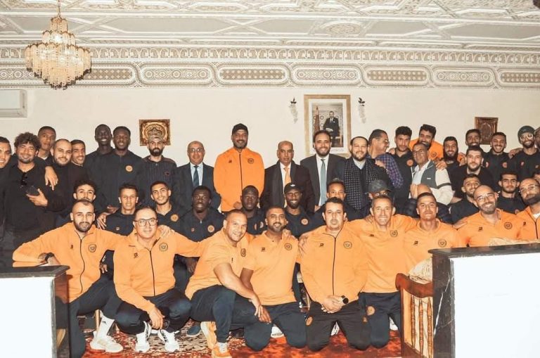 Berkane.. Organization of a ceremony to motivate Al-Nahda players to achieve the club's objectives