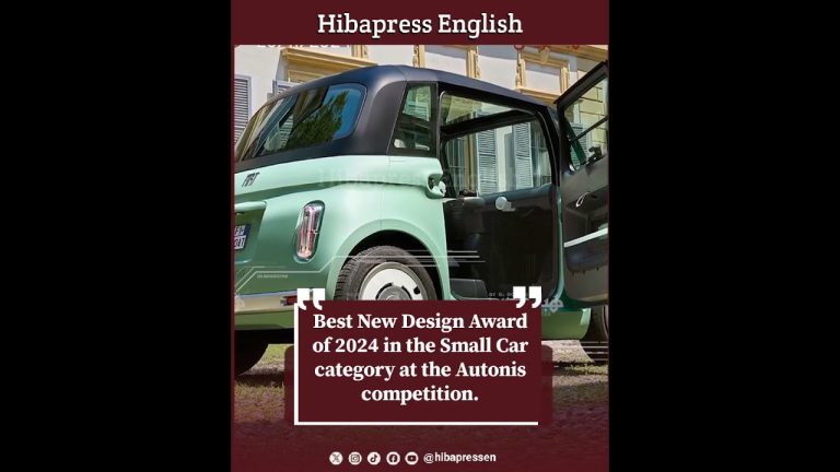 Best New Design Award of 2024 in the Small Car category at the Autonis competition.