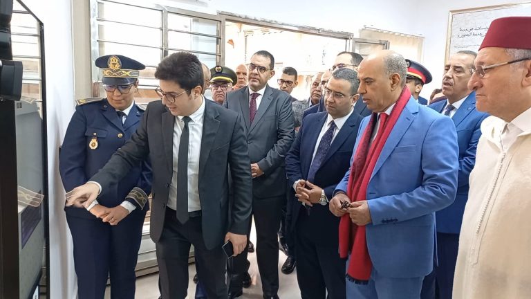 Borkan…the governor of the region supervises the launch of two digital administrative annexes