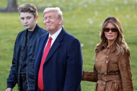 Do you know that Trump's son Barron is a basketball player and who refuses politics? The leading role of his mother