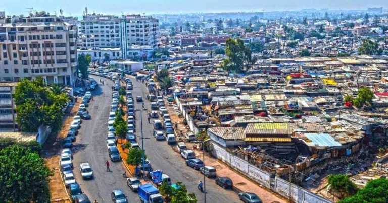 Evolution of the Darb Ghallef market restructuring project in Casablanca