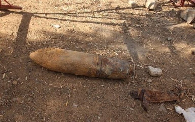 Fez…a security alert after the discovery of a weapon