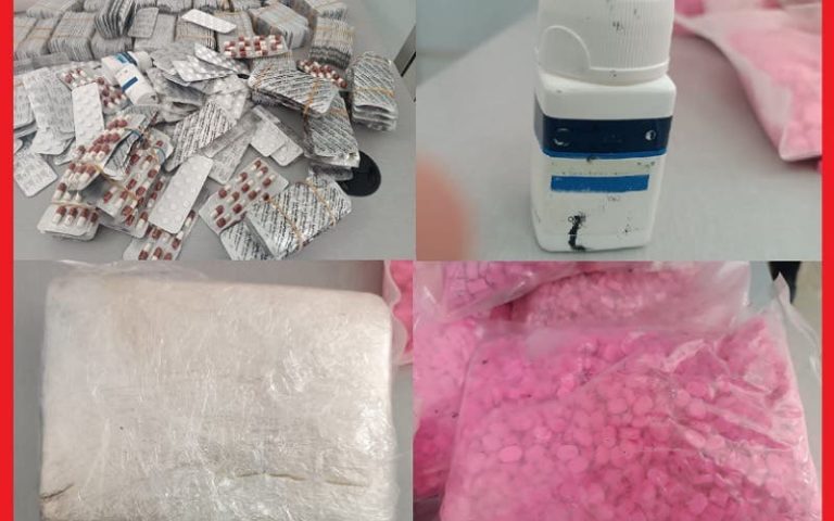 Foiling a smuggling operation of more than 63,000 hallucinogenic tablets at the Bani Ansar border post