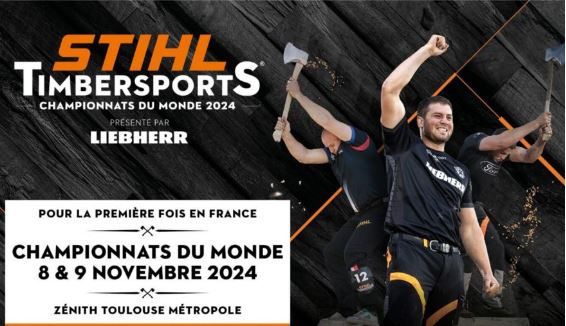 France hosts the STIHL TIMBERSPORTS World Championships for the first time in its history