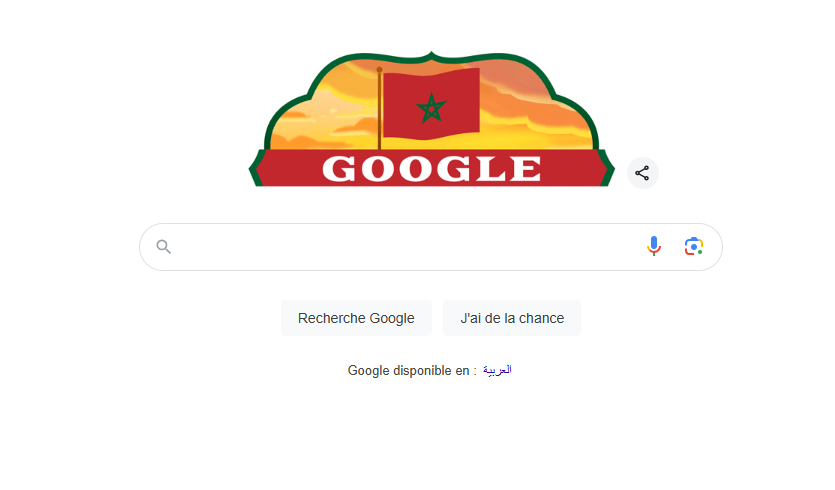 Google celebrates with Moroccans the 69th anniversary of Independence