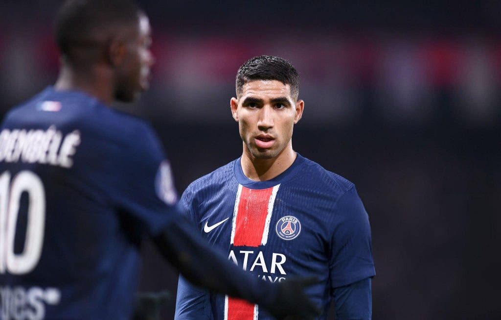 Huge offer threatens Achraf Hakimi's survival at Paris Saint-Germain