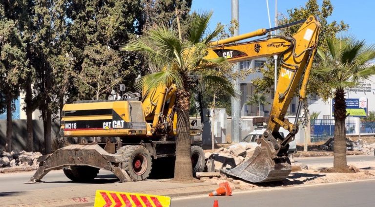 Infrastructure development works at the most important entrances and streets of Fez have reached critical stages