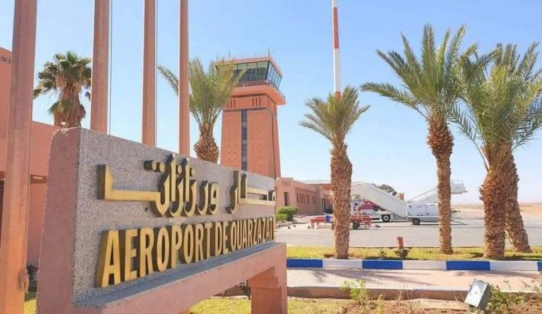 Intensive preparations for the start of construction work on a new control tower at Ouarzazate airport