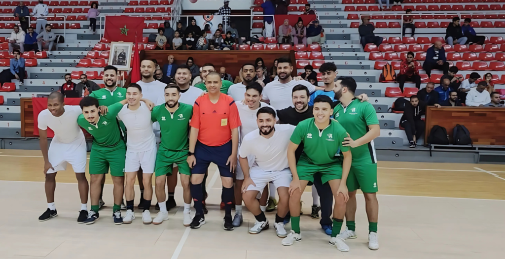 Mini-football league in Bilbao on the occasion of the Green March and Independence Day