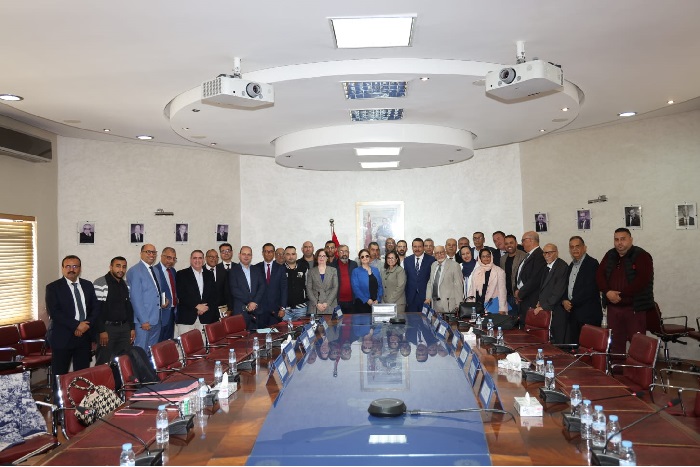 Ms. Zakia Driouich meets with the Presidents of Federations and associations working in the fishery products sector