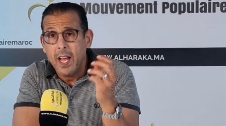 Mustafa Lakhssam, president of the Moroccans of the World Foundation for Development and Solidarity