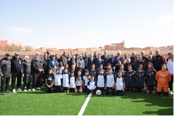OUJDA: THE PLAYGROUND OF THE RENOVATED MUNICIPAL STADIUM