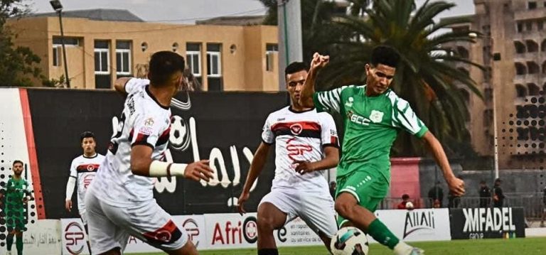 Riots took place during the match between Shabab Al-Mohammadia and Al-Diffa Al-Jadid