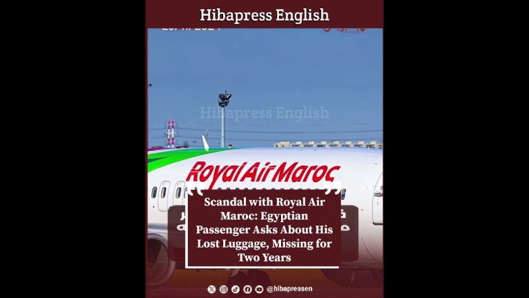 Scandal with Royal Air Maroc: Egyptian Passenger Asks About His Lost Luggage, Missing for Two Years