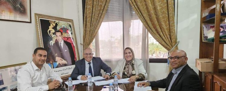 Settat: Transfer of power between the President of the Collective Council and the former President