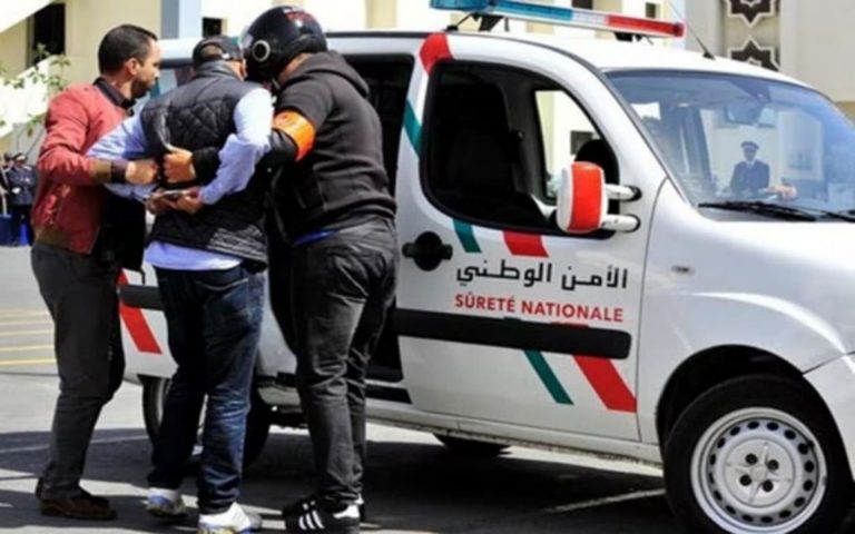 Tangier…security gets their hands on a hard drug trafficker