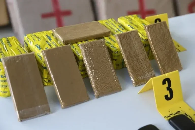Target.. The Gendarmerie seizes a car loaded with 130 kg of Shera drugs