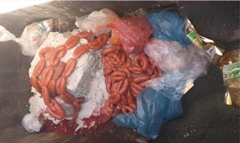 The Grand Palais…seized spoiled meat intended for sale to citizens