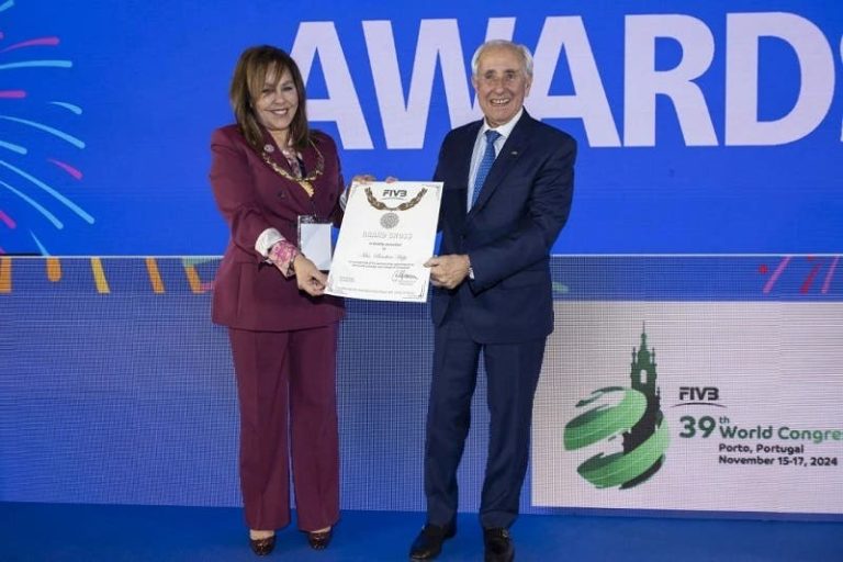 The International Volleyball Federation appoints Bushra Hajeij