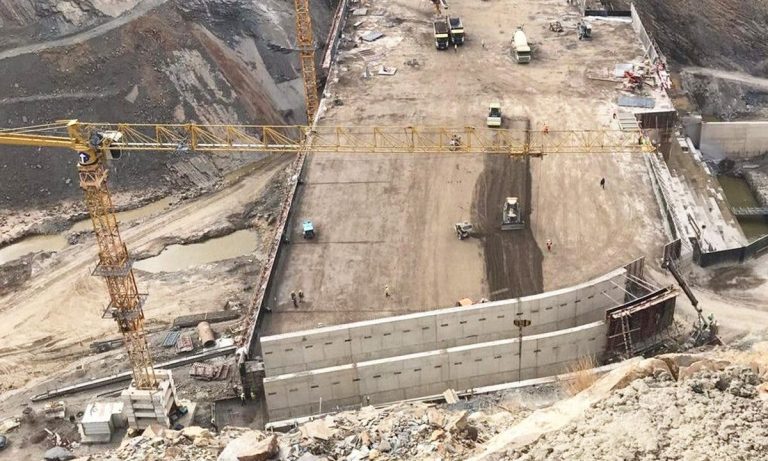 The Ministry of Equipment accelerates construction work on two softener dams in Sidi Ifni