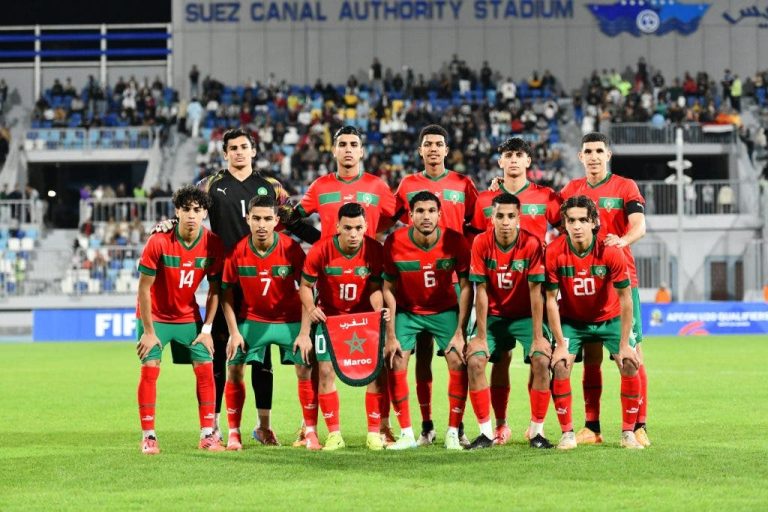 The Moroccan under-20 team wins against Egypt at the North African Championship