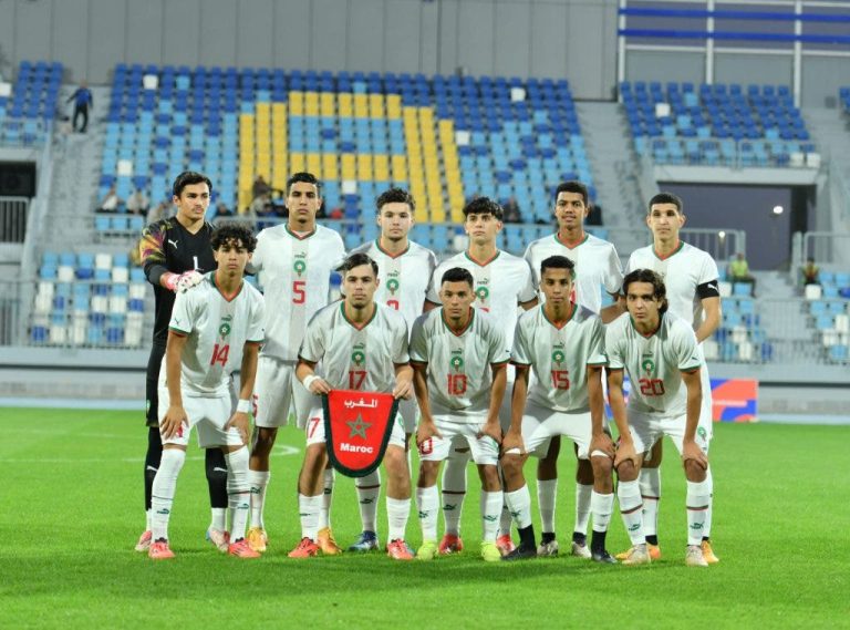 The Moroccan under-20 team wins against Tunisia at the North African Championship