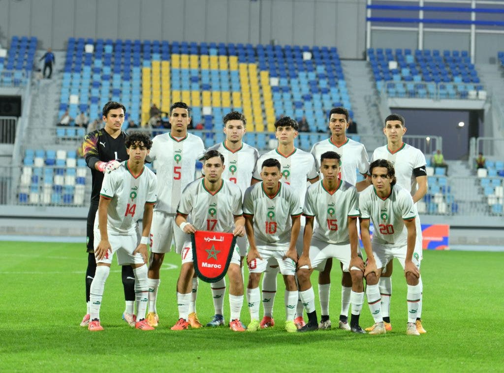 The Moroccan under-20 team wins against Tunisia at the North African Championship