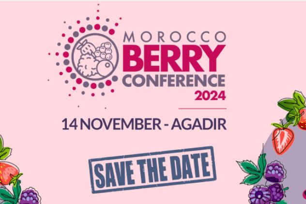 “The Morocco Berry Conference”: A major player in the global red fruit market, Morocco has positioned itself among the world's largest exporters (5th place in the world for the export of blueberries).