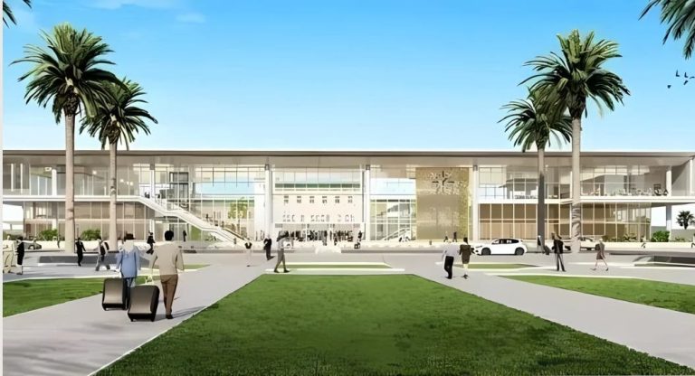 The new Meknes station project is approaching the completion phase