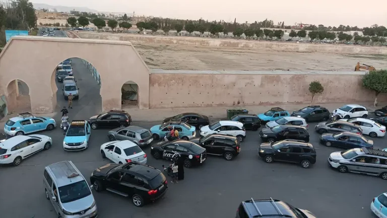The traffic crisis worsens in Meknes: traffic obstruction and lack of security organization