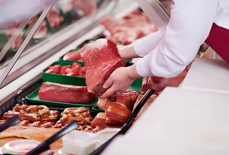 This is the selling price of imported red meat in large shopping centers