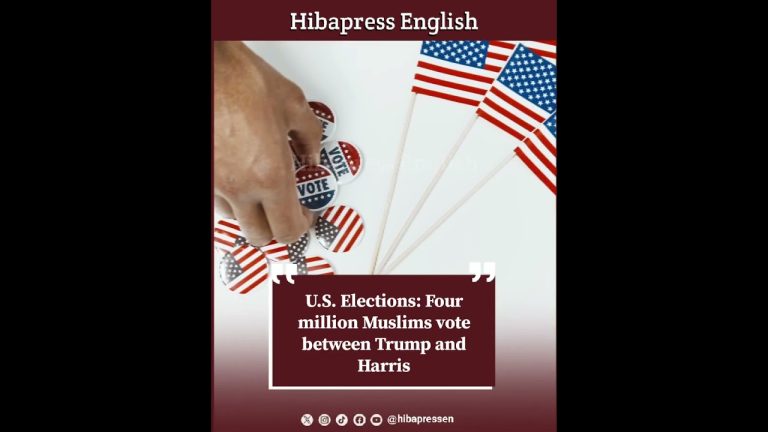 U.S. Elections: Four million Muslims vote between Trump and Harris