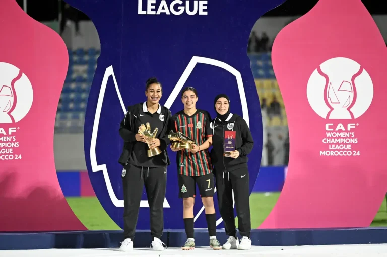 Women's Champions League: Mssoudy, El Madani, Emad rewarded. The details