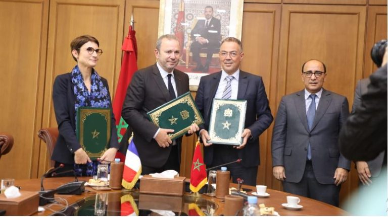 Signature of Two Agreements between Morocco and the French Development Agency for an amount of 150 Million Euros