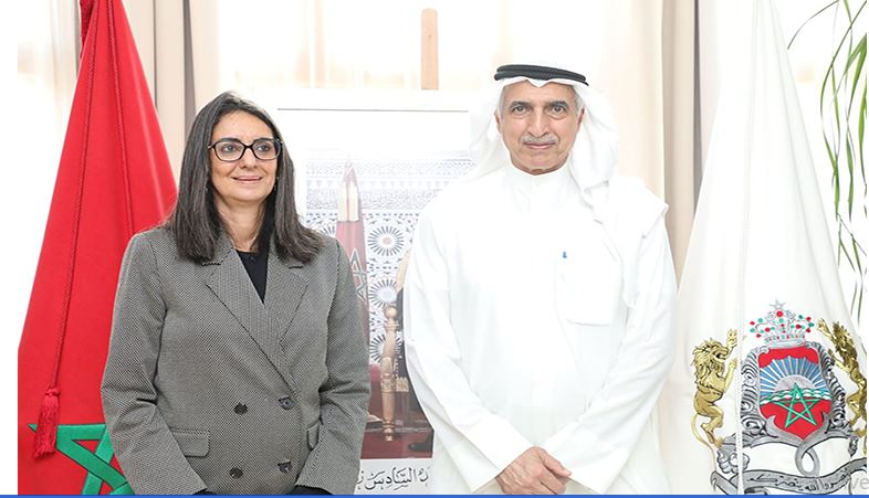 Working meeting between the Minister of Economy and Finance and Mr. Badr Mohamed Al Saad, Director General, Chairman of the Board of Directors of the Arab Fund for Economic and Social Development (FADES)