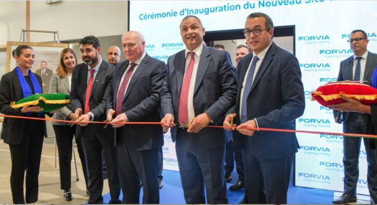 Salé: Global automotive technology provider FORVIA inaugurates two industrial infrastructures