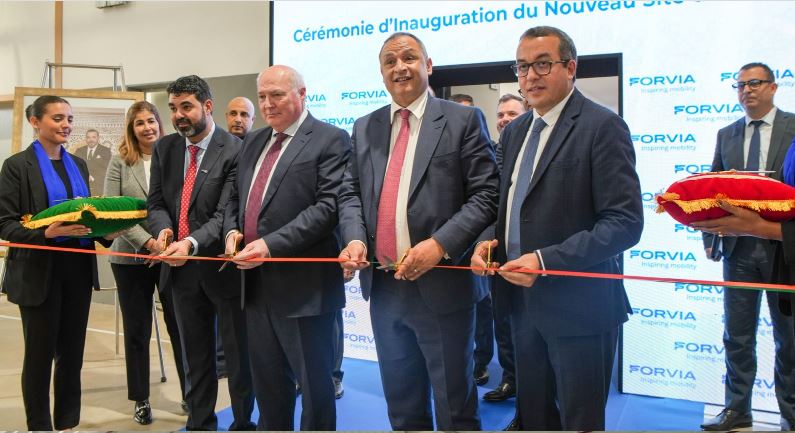 Salé: Global automotive technology provider FORVIA inaugurates two industrial infrastructures