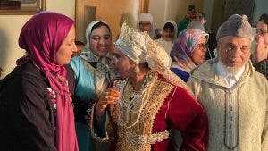 A humane wedding ceremony at the Guersif retirement home