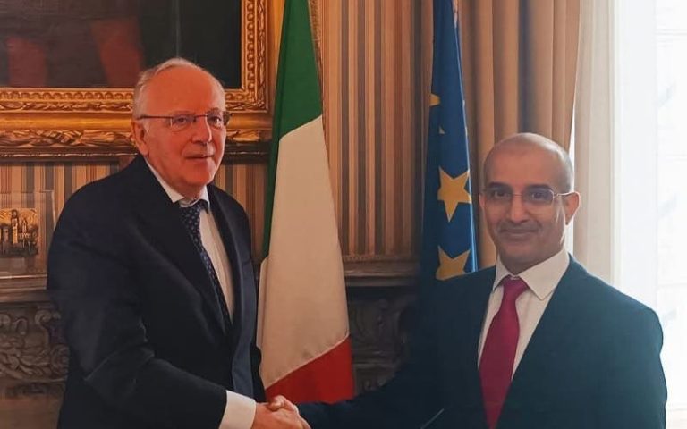 A Moroccan-Italian diplomatic meeting in Turin