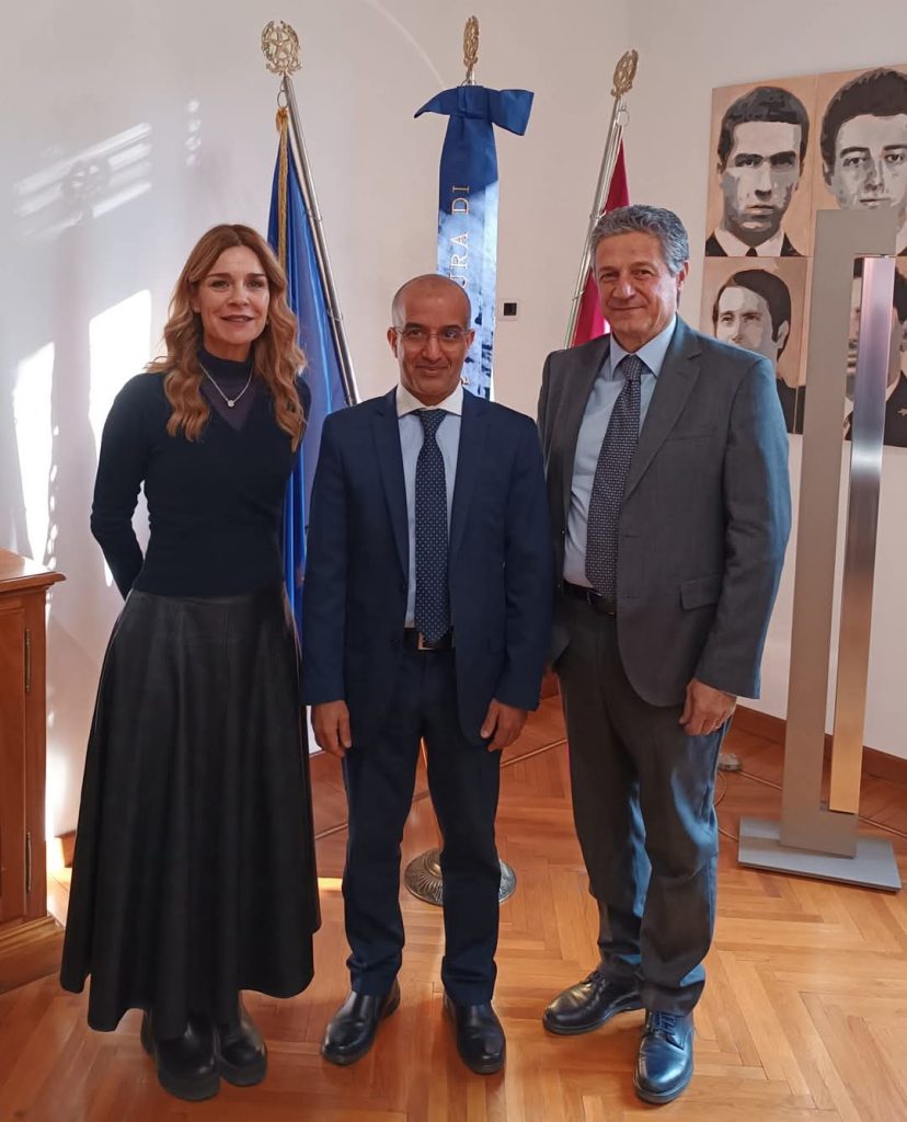 A Moroccan-Italian meeting discusses strengthening bilateral cooperation between the two countries