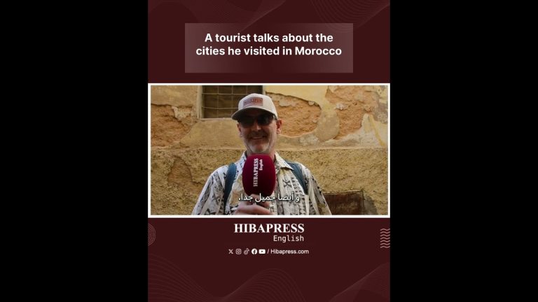 A tourist talks about the cities he visited in Morocco