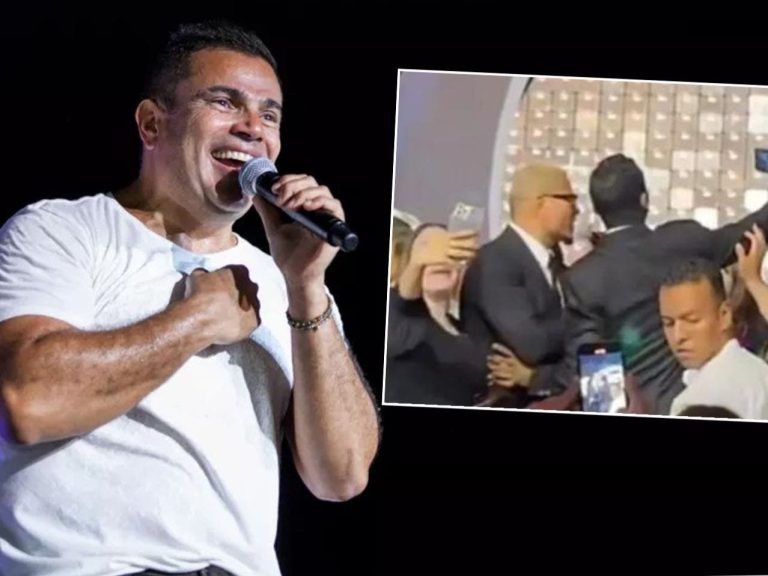 Amr Diab's slap costs him 10 thousand pounds