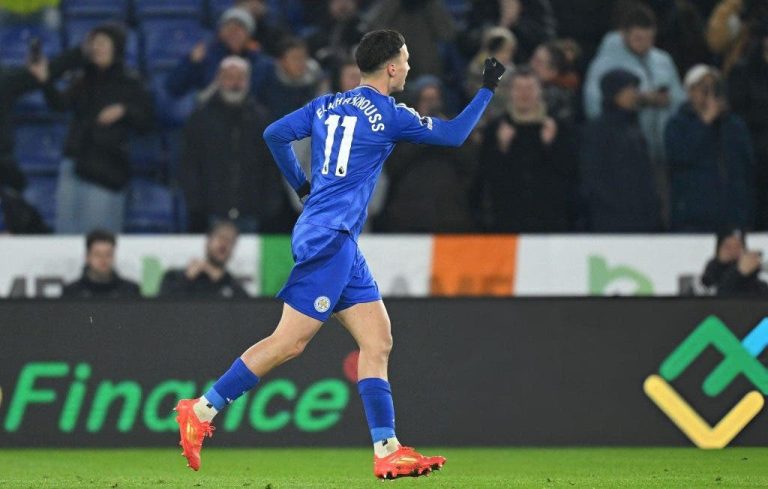 Bilal Al-Khanous scores his first goal for Leicester in the English Premier League (video)