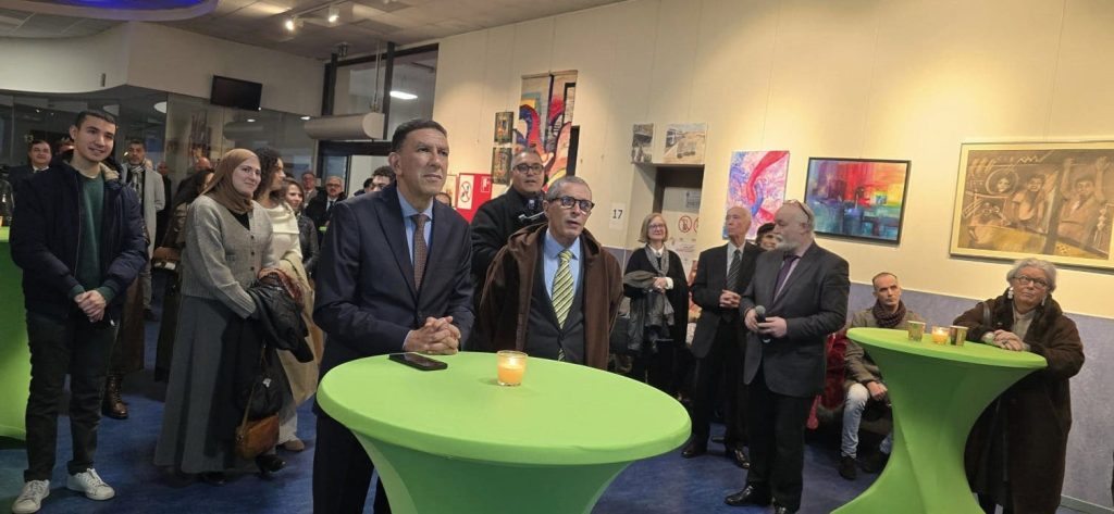 Brussels.. Commemoration of the sixtieth anniversary of Moroccan immigration to Belgium